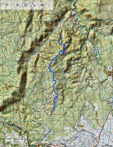 The area worked on during Saturday 11 November.